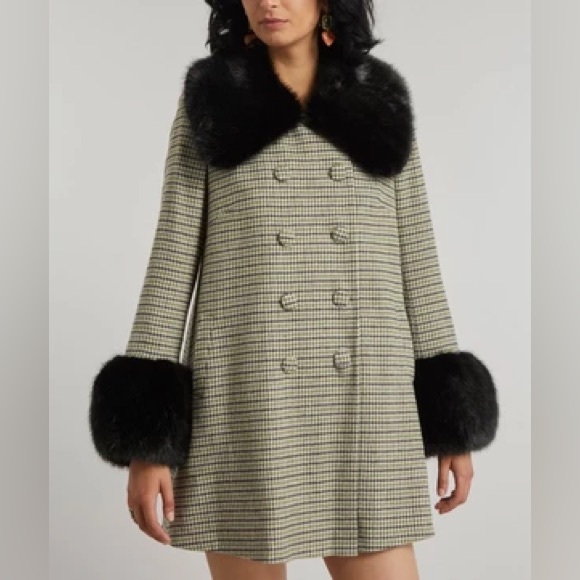Shrimps Jackets & Blazers - ISO - not selling! Shrimps Aurelia houndstooth coat S M L